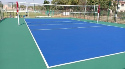 volleyball court flooring
